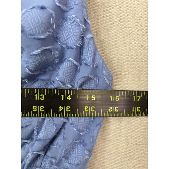 Current Air Anthropologie Womens Baby Doll Fairy Peasant Dress Size S Periwinkle - Picture 4 of 9